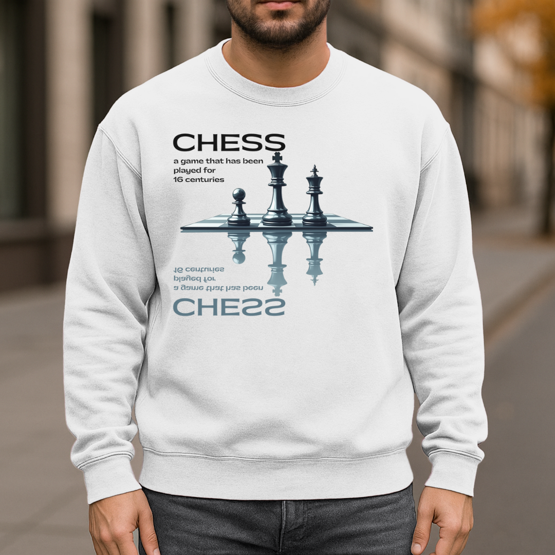 Sixteen Centuries Of Chess Garment-Dyed Sweatshirt