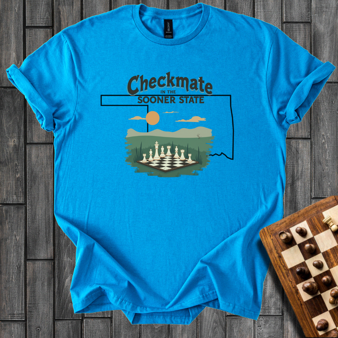 Sooner State Checkmate Chess T-Shirt