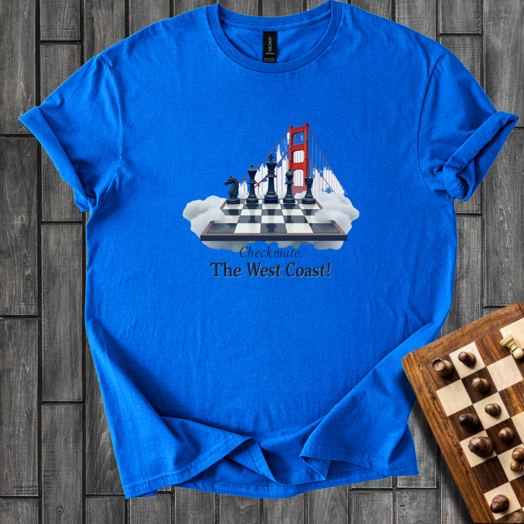 Checkmate The West Coast Chess T-Shirt