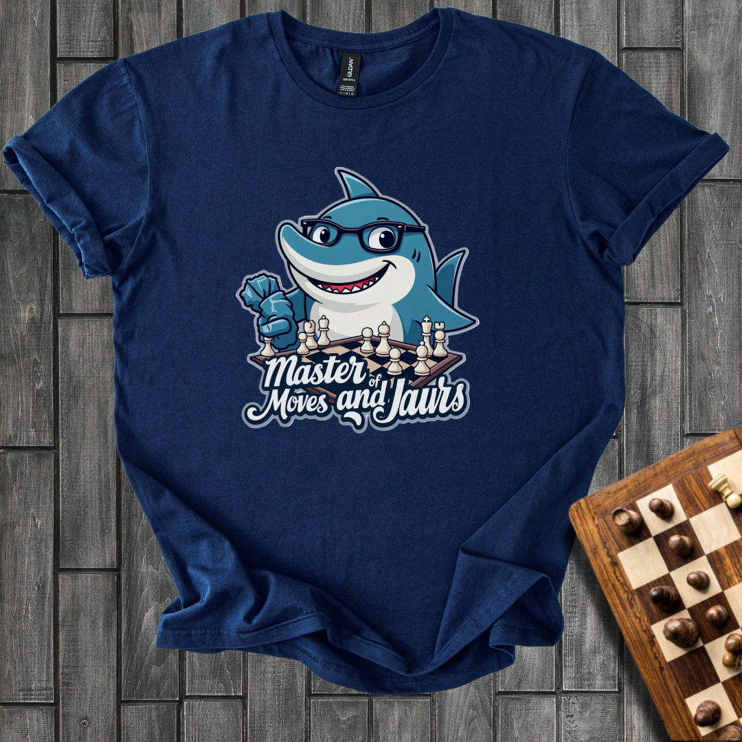 Shark Tactician Chess T-Shirt