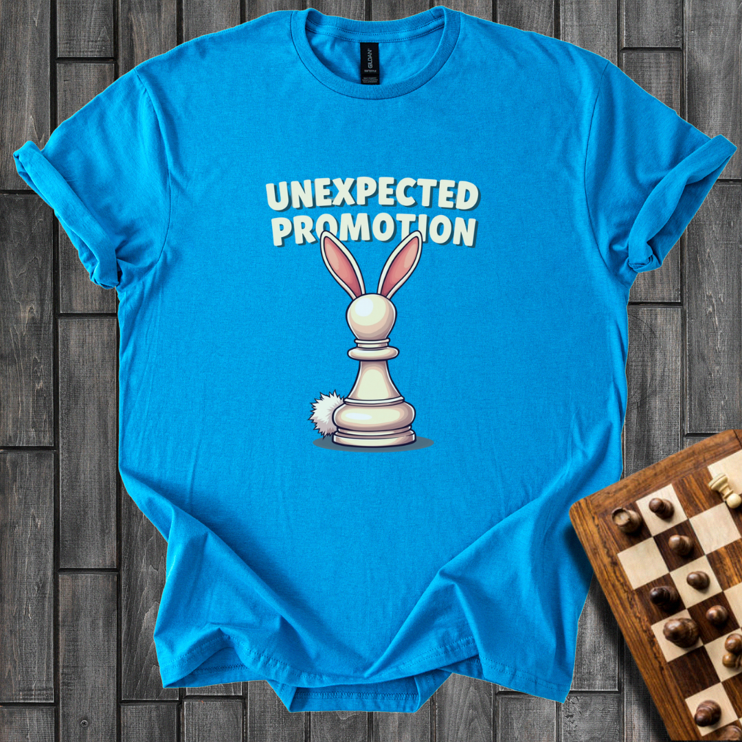 Unexpected Promotion Chess T-Shirt