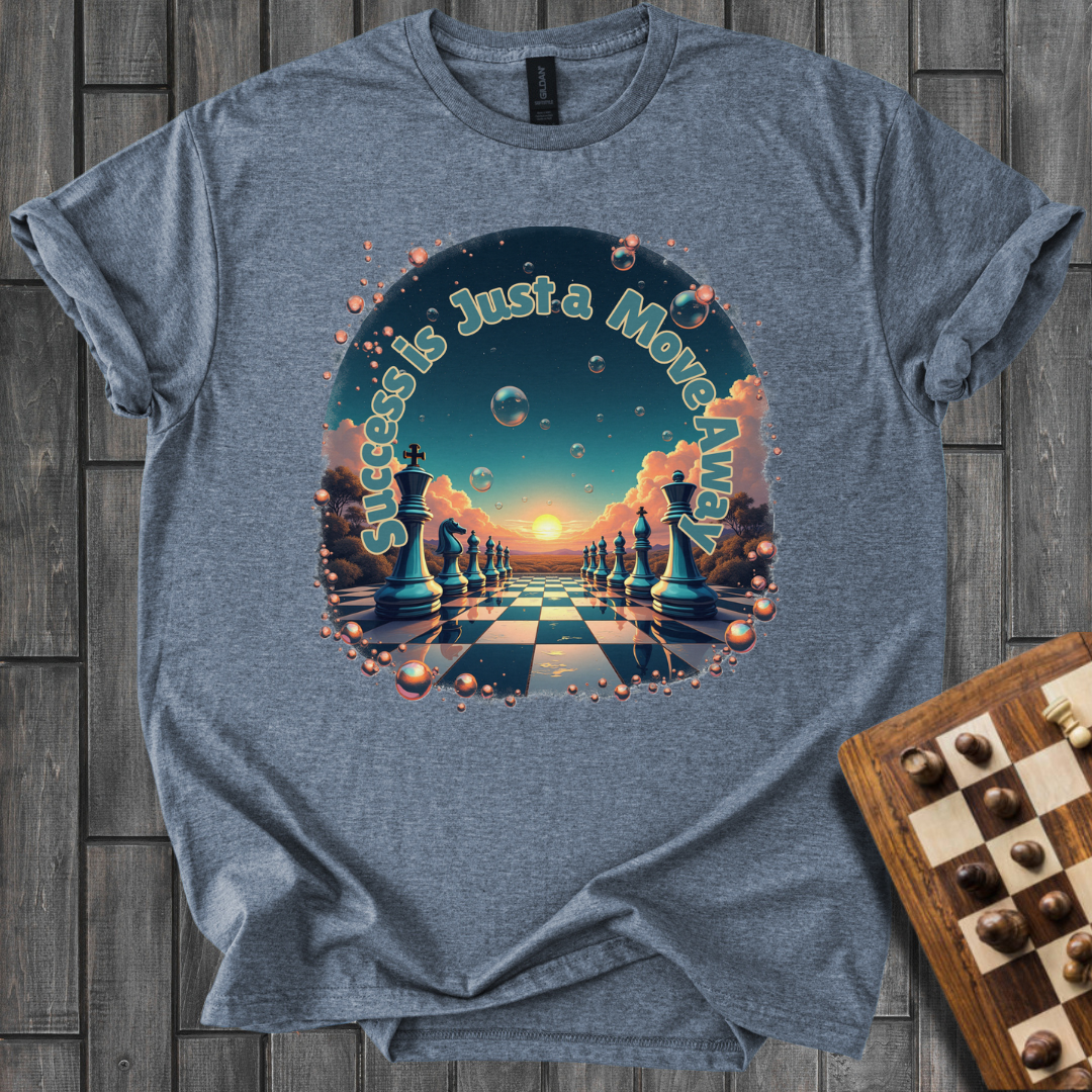 Orbiting Opponents Chess T-Shirt