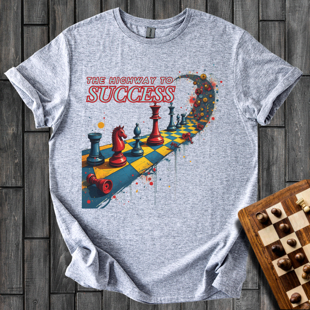 The Highway to Success Chess T-Shirt