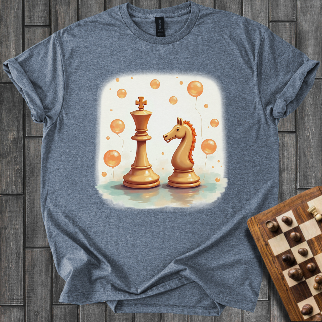 Whimsical Chess Pieces T-Shirt