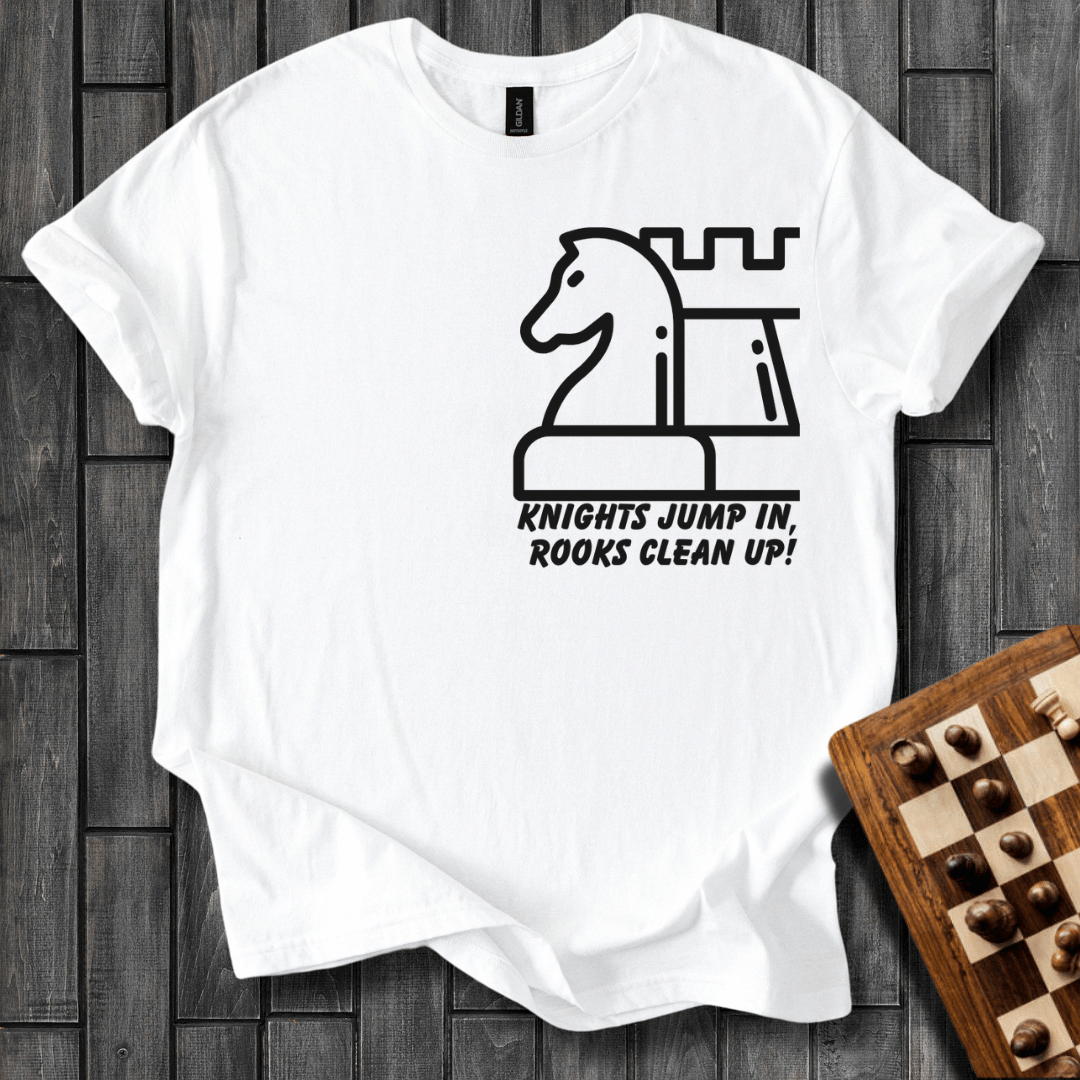 Knight & Rook Chess T-Shirt
