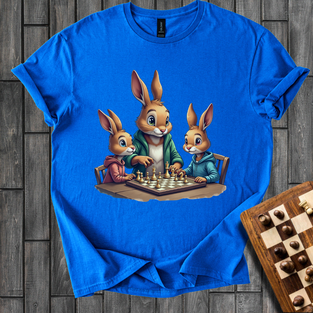 Easter Bunny Chess Class T-Shirt