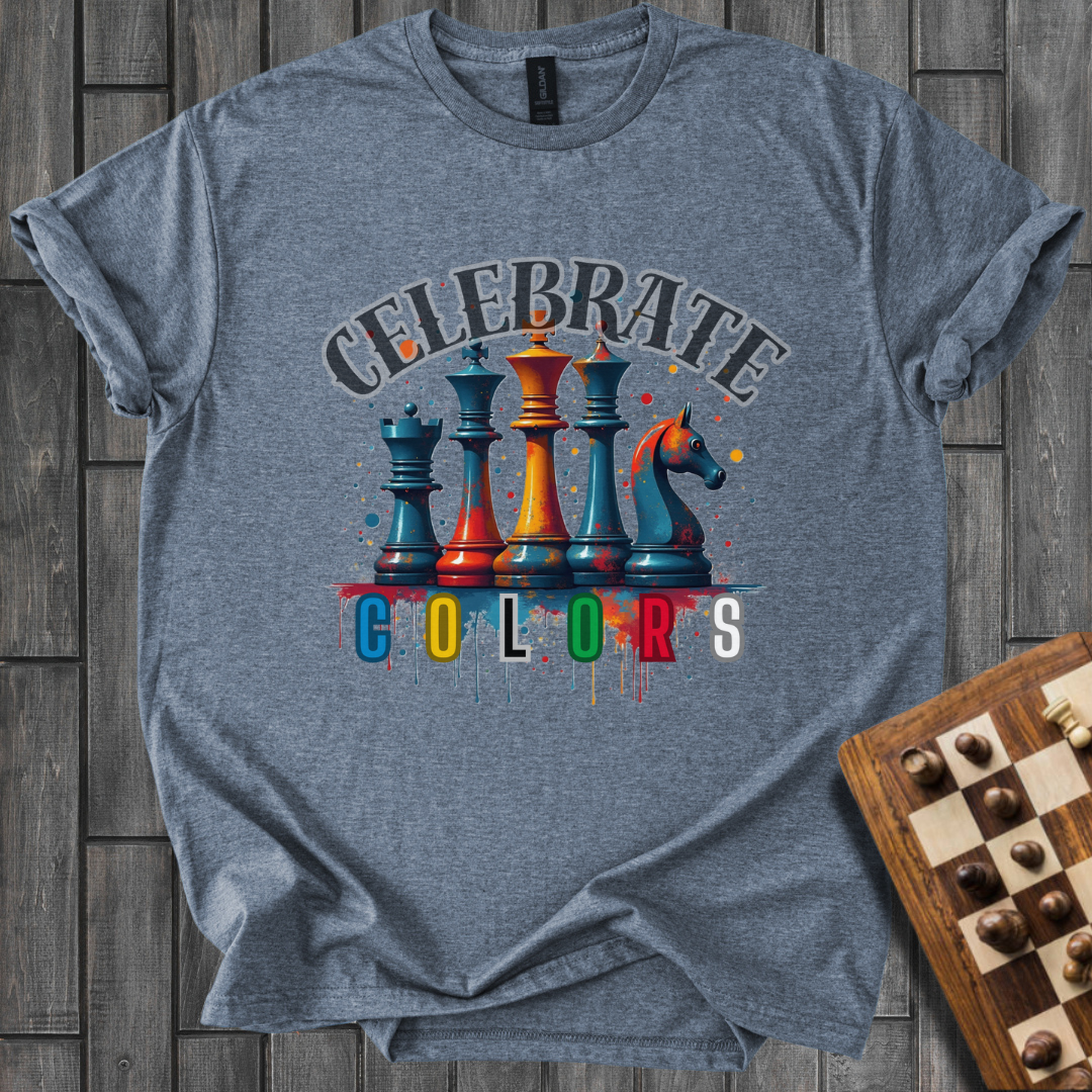 Futuristic Royalty Chess T-Shirt