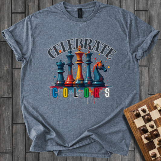 Futuristic Royalty Chess T-Shirt