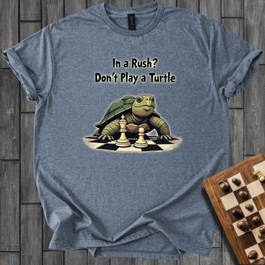 Turtle Tactician Chess T-Shirt