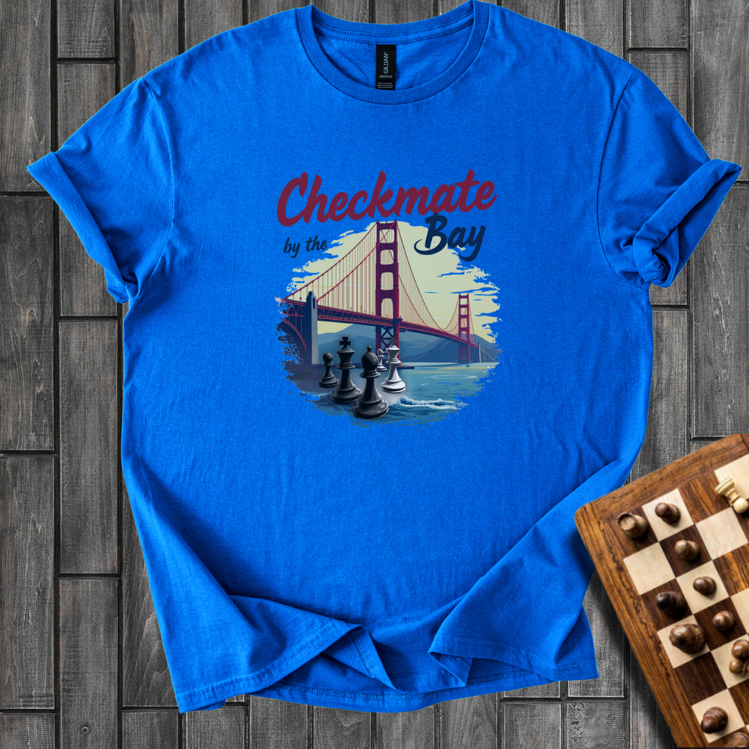 Checkmate By The Bay Chess T-Shirt