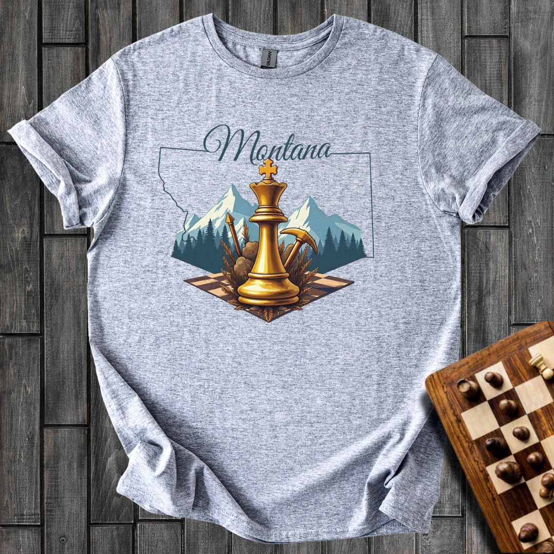 Rocky Mountain Gambit Chess T-Shirt