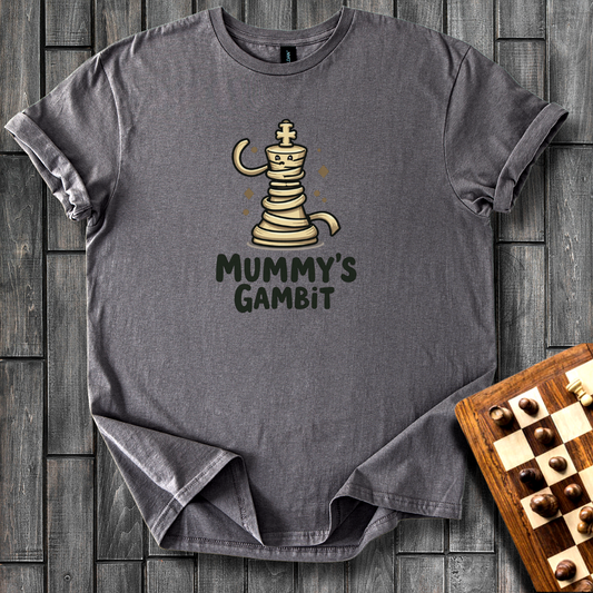 Mummy's Gambit Chess T-Shirt