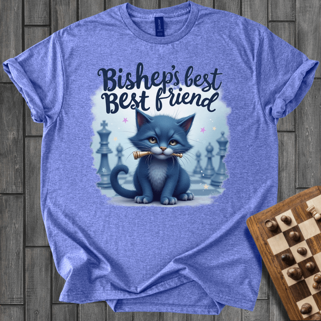 Paw-sitional Bishop Chess T-Shirt