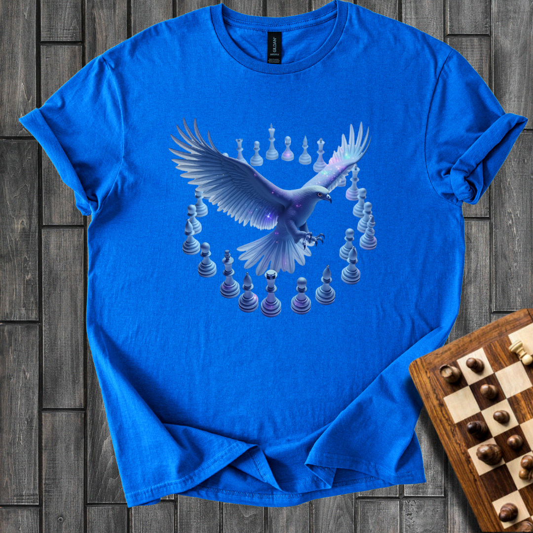 Blue Circle Chess T-Shirt