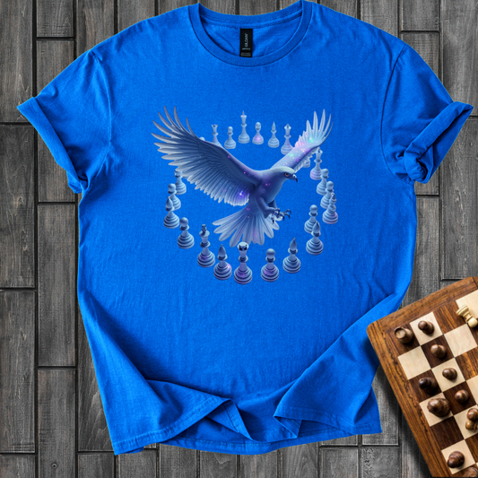 Blue Circle Chess T-Shirt
