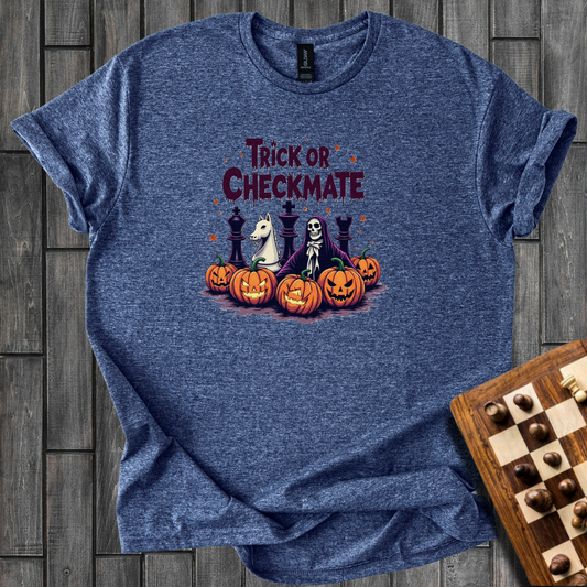 Checkered Horrors Chess T-Shirt