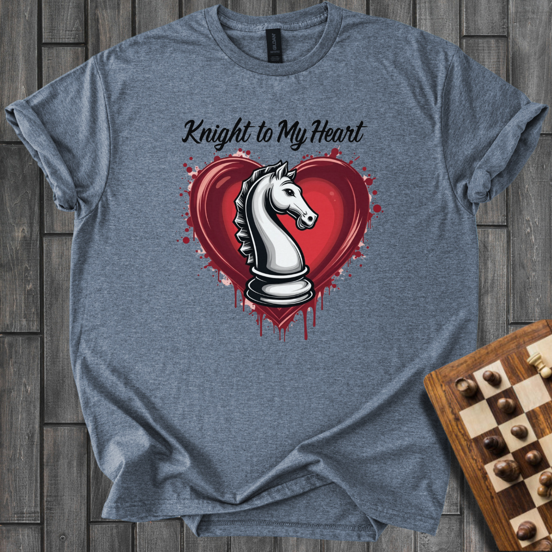 Knight to My Heart Chess T-Shirt