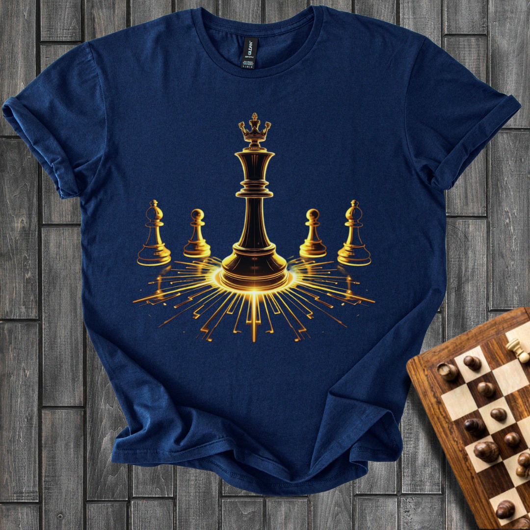 Golden Game Master Chess T-Shirt