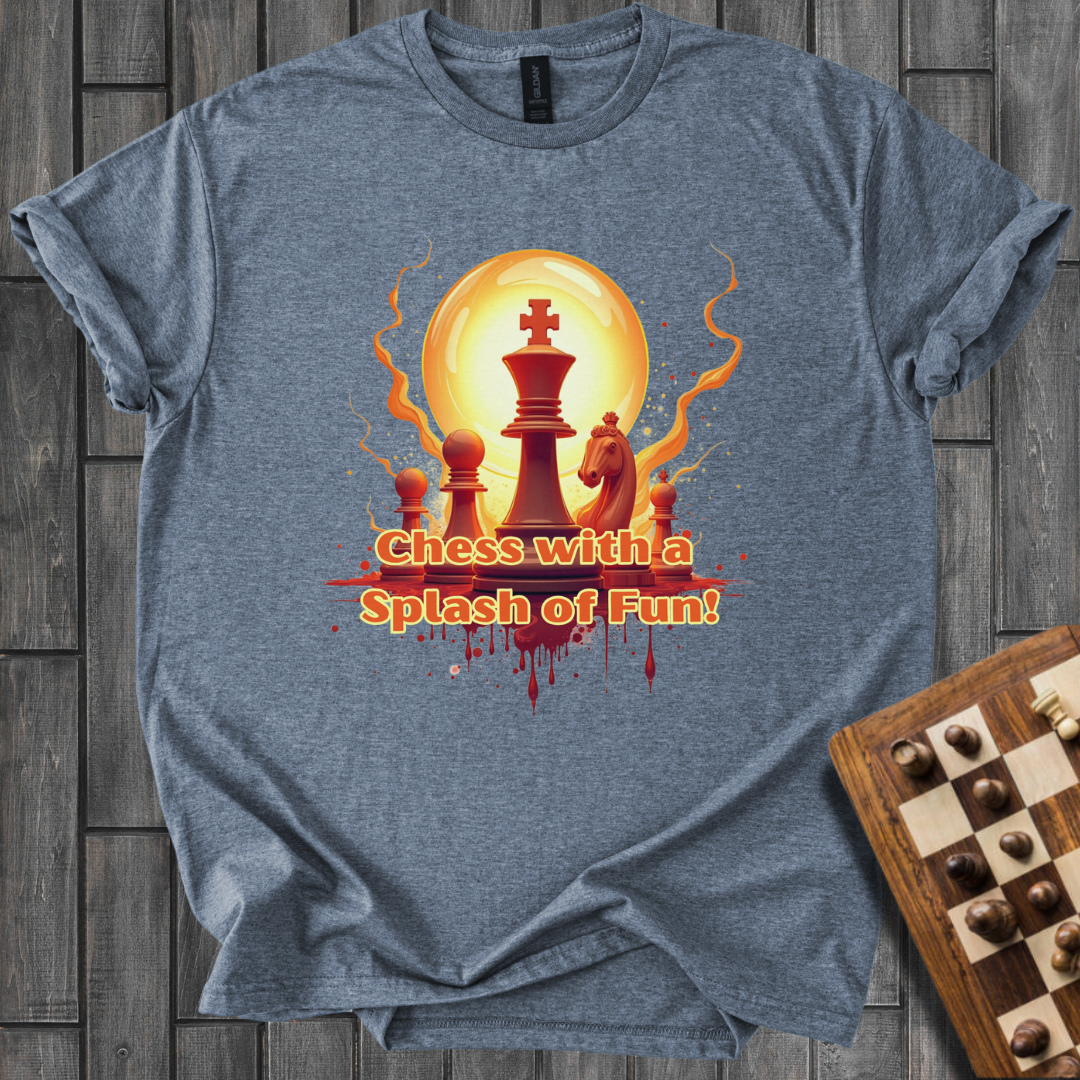 Splash of Fun Chess T-Shirt