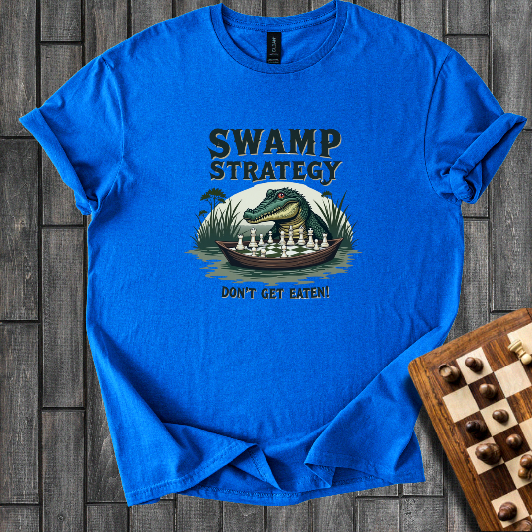 Swamp Strategy Chess T-Shirt