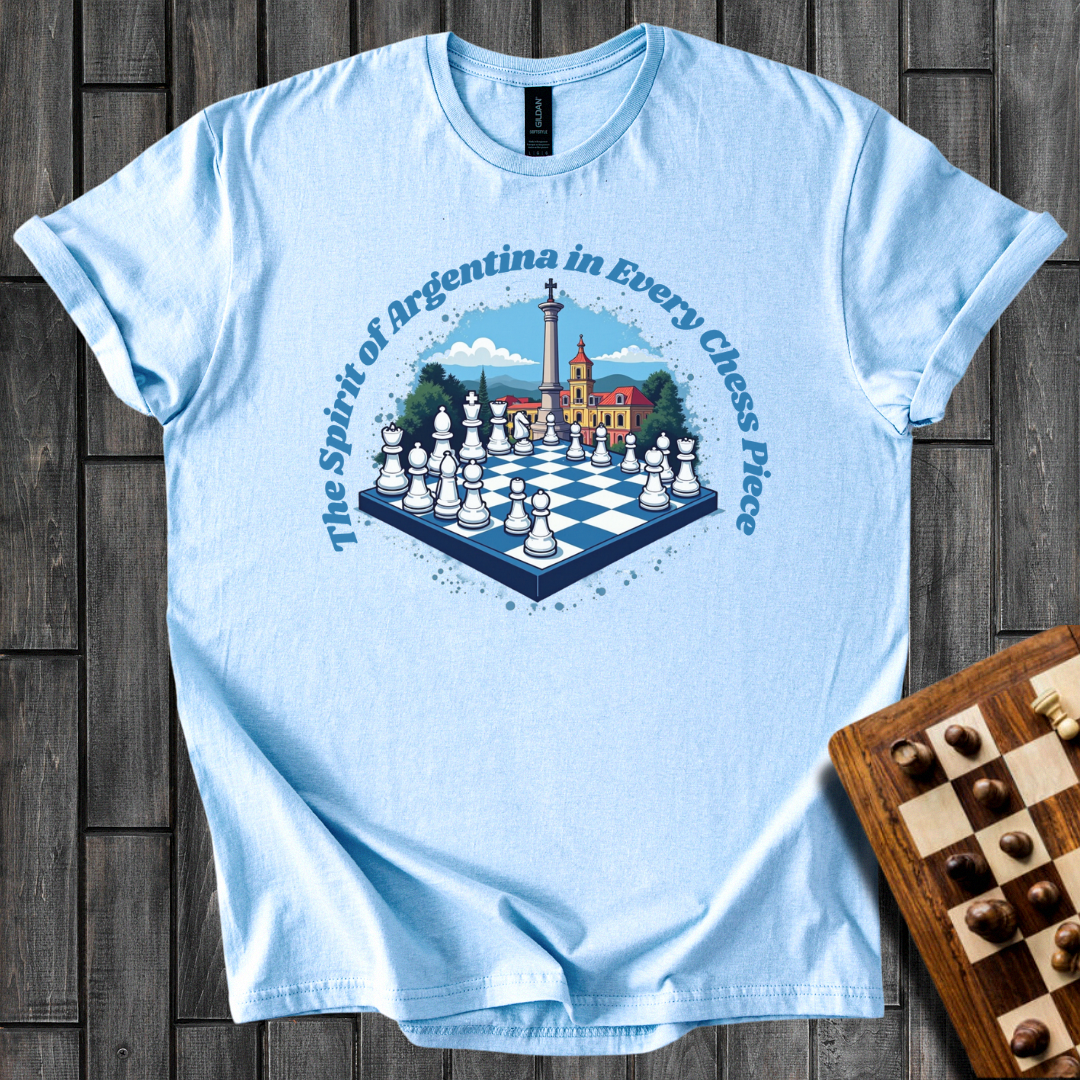 The Spirit of Argentina Chess T-Shirt
