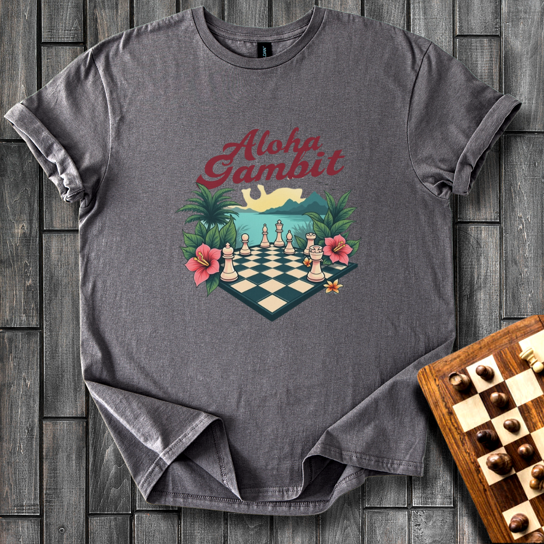 Aloha Gambit Chess T-Shirt