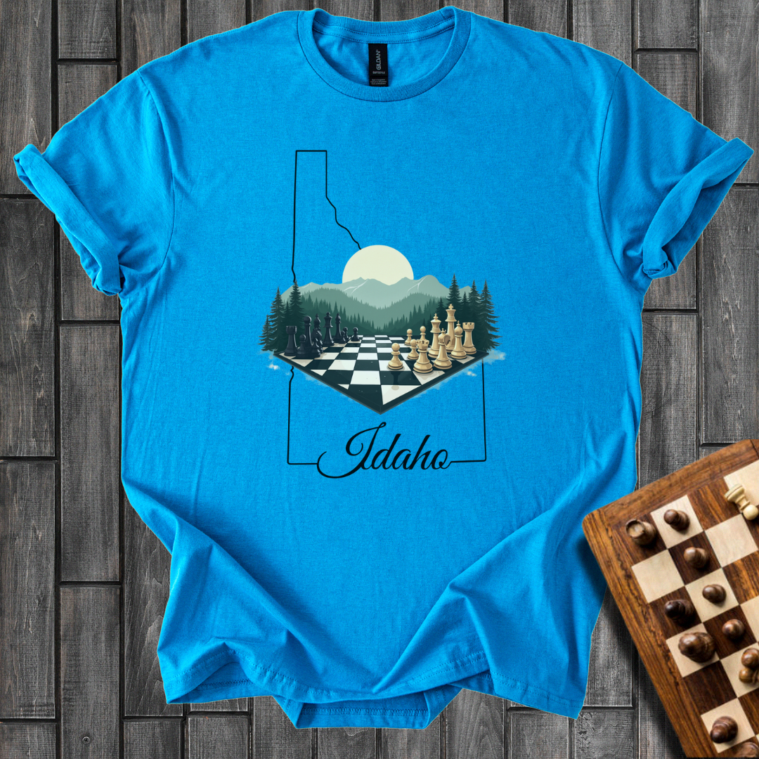 Idaho’s Golden Hour Chess T-Shirt