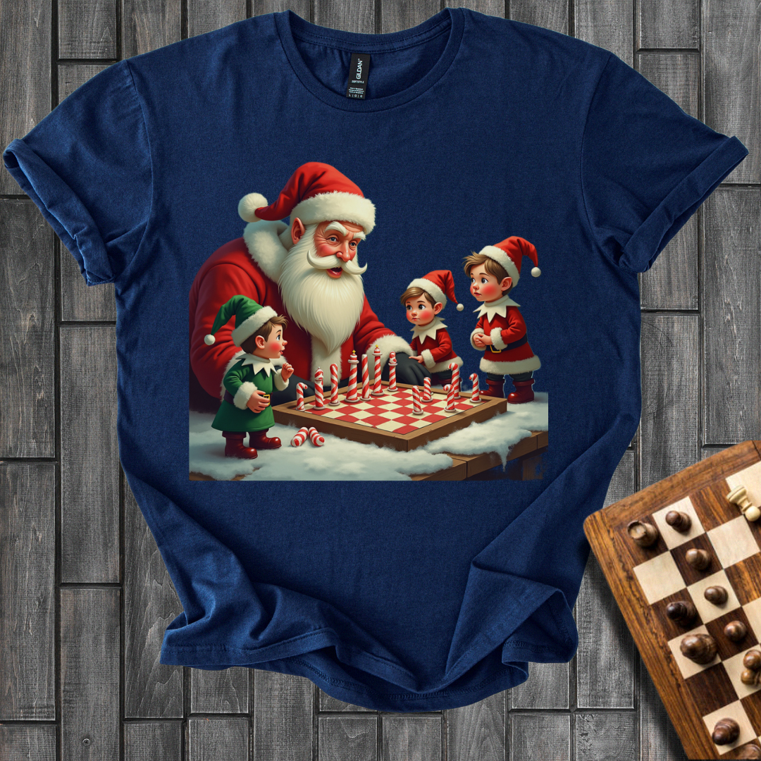 Santa's Chess School T-Shirt