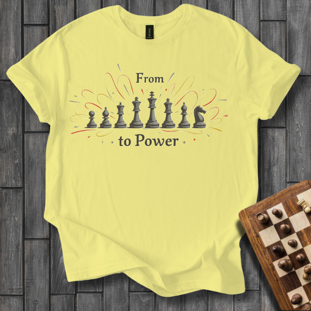 Power in Motion Chess T-Shirt
