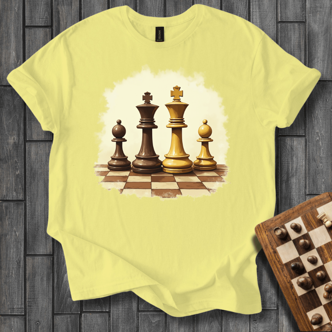 White and Dark Chocolate Chess T-Shirt