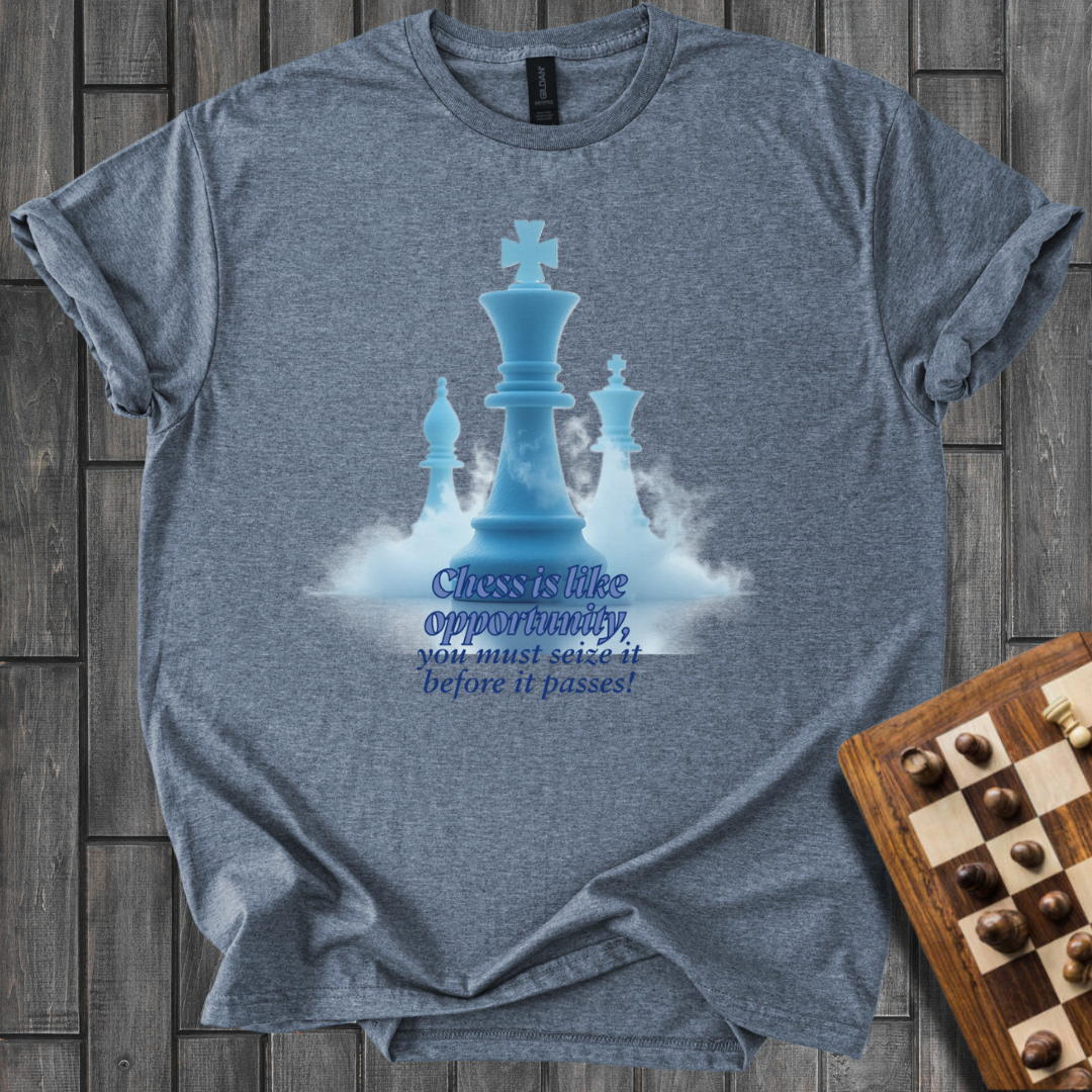 Shimmering Chivalry Chess T-Shirt