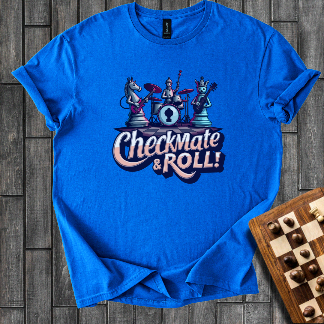 Checkmate&Roll Chess T-Shirt