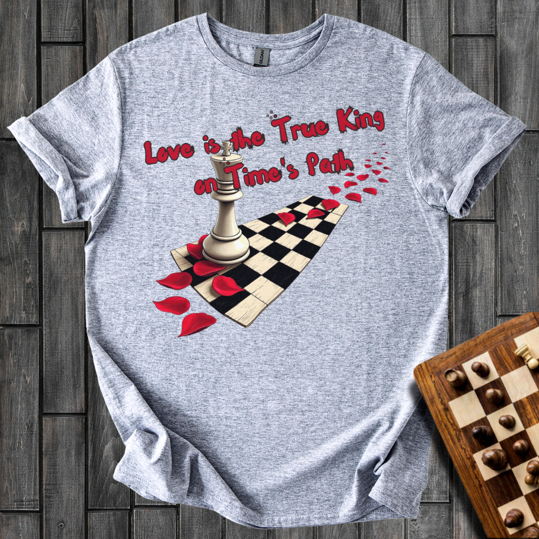 Love is The True King Chess T-Shirt