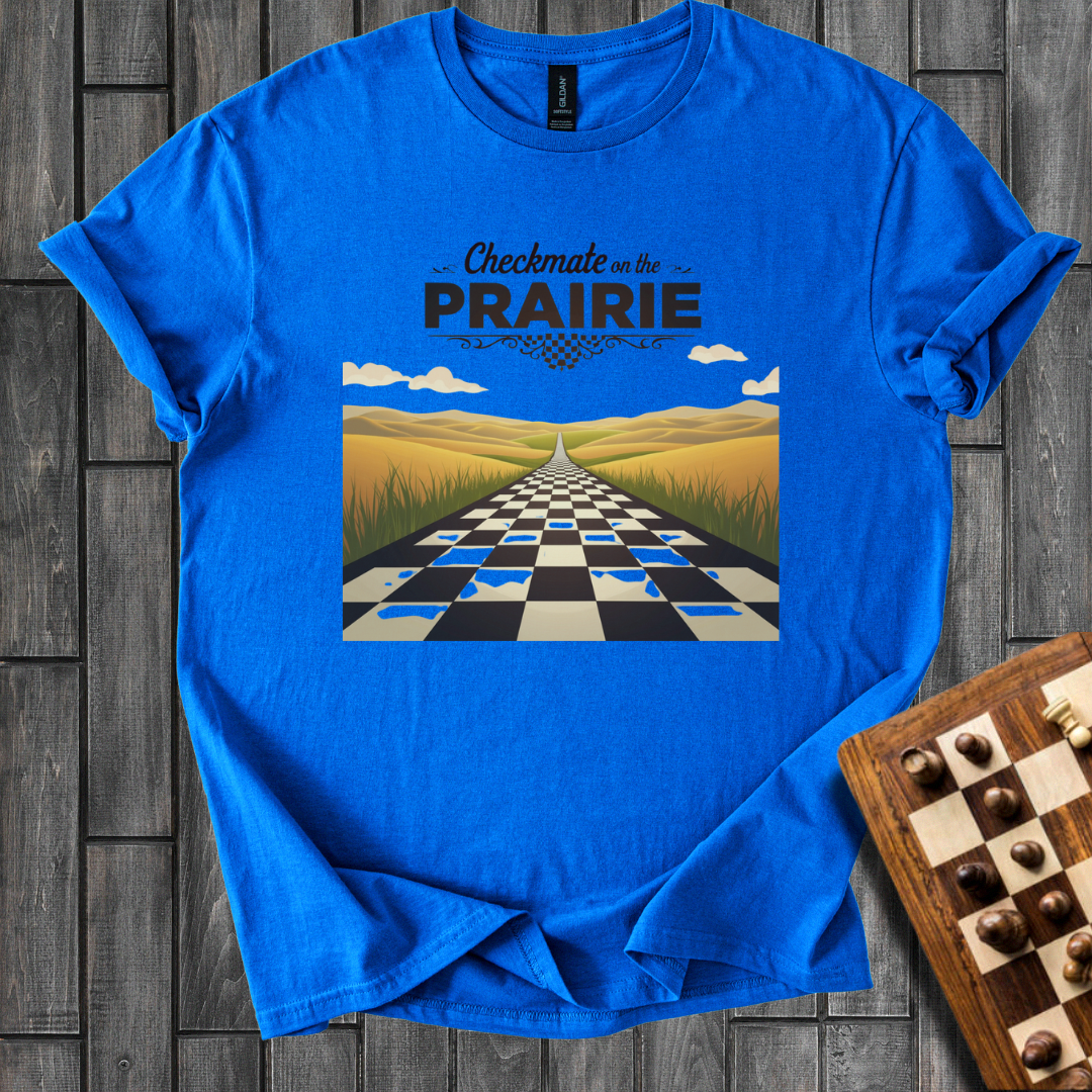 Checkmate On The Prairie Chess T-Shirt