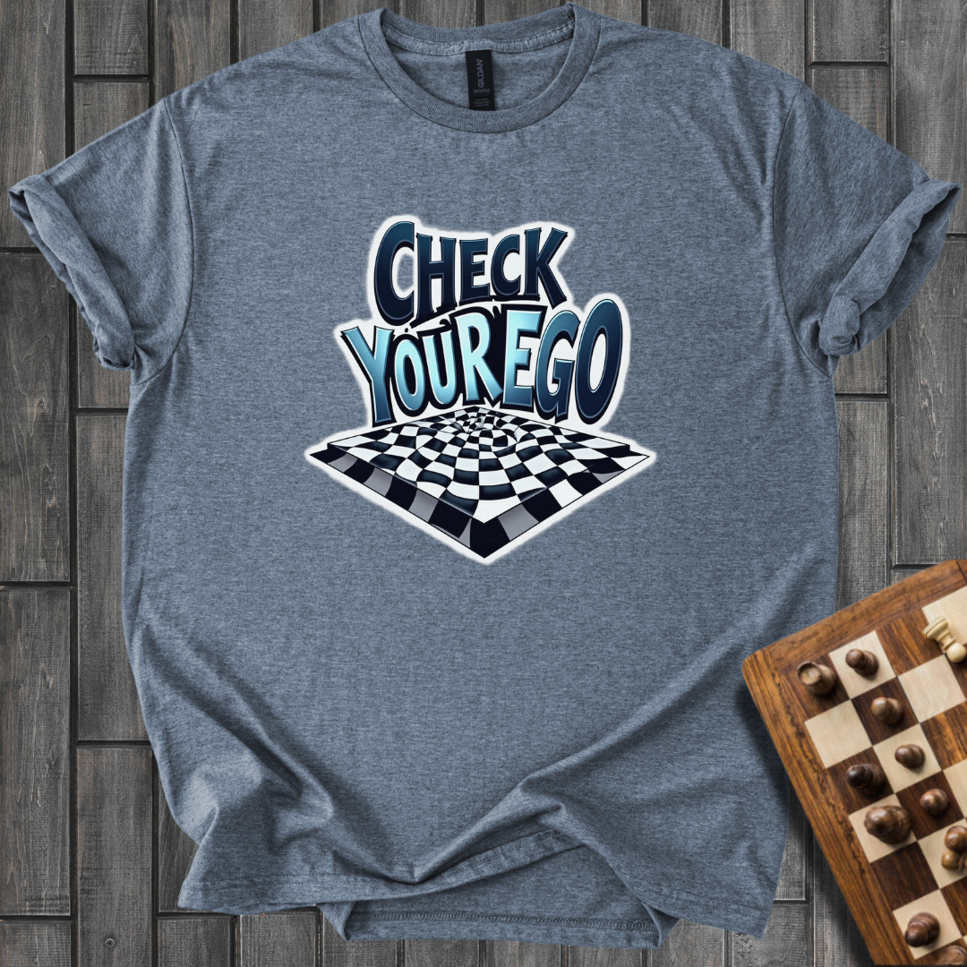 Check Your Ego Chess T-Shirt