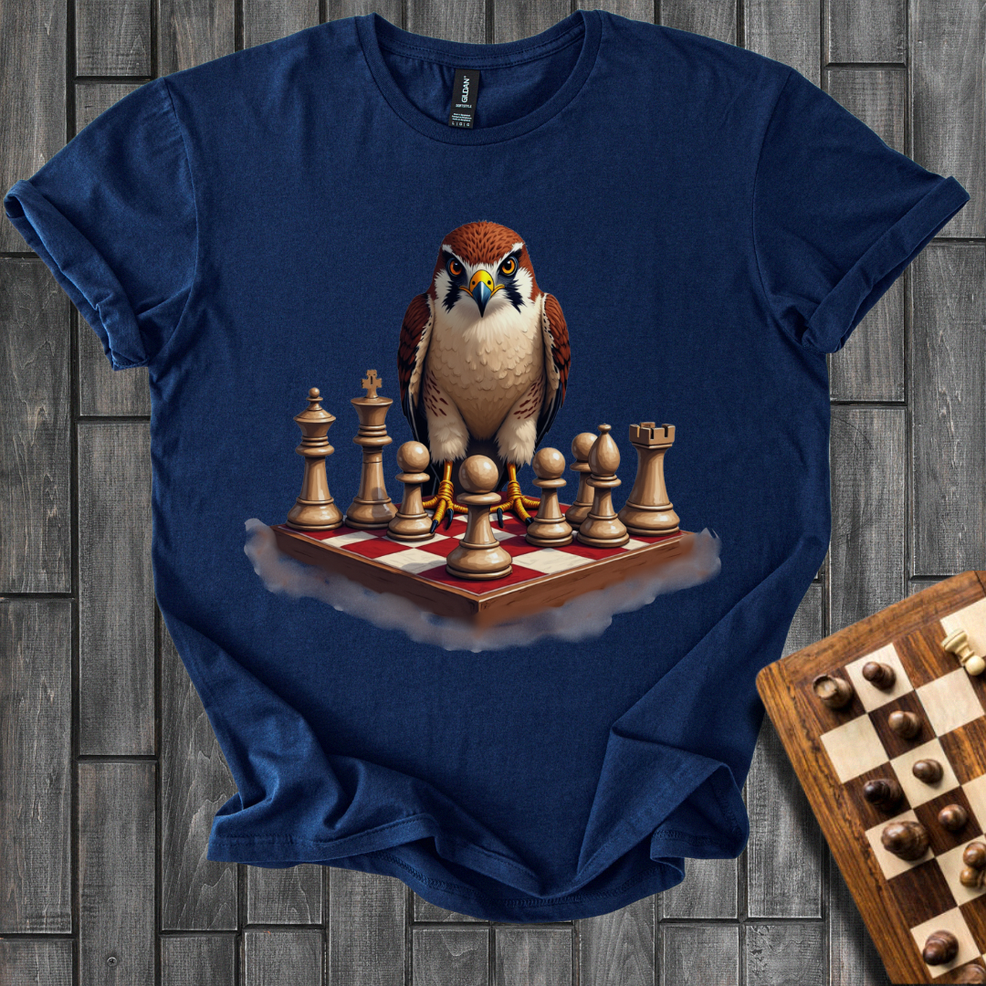 Falcon’s Check Chess T-Shirt