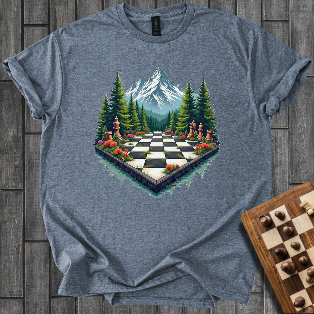 Green Peaks Chess T-Shirt