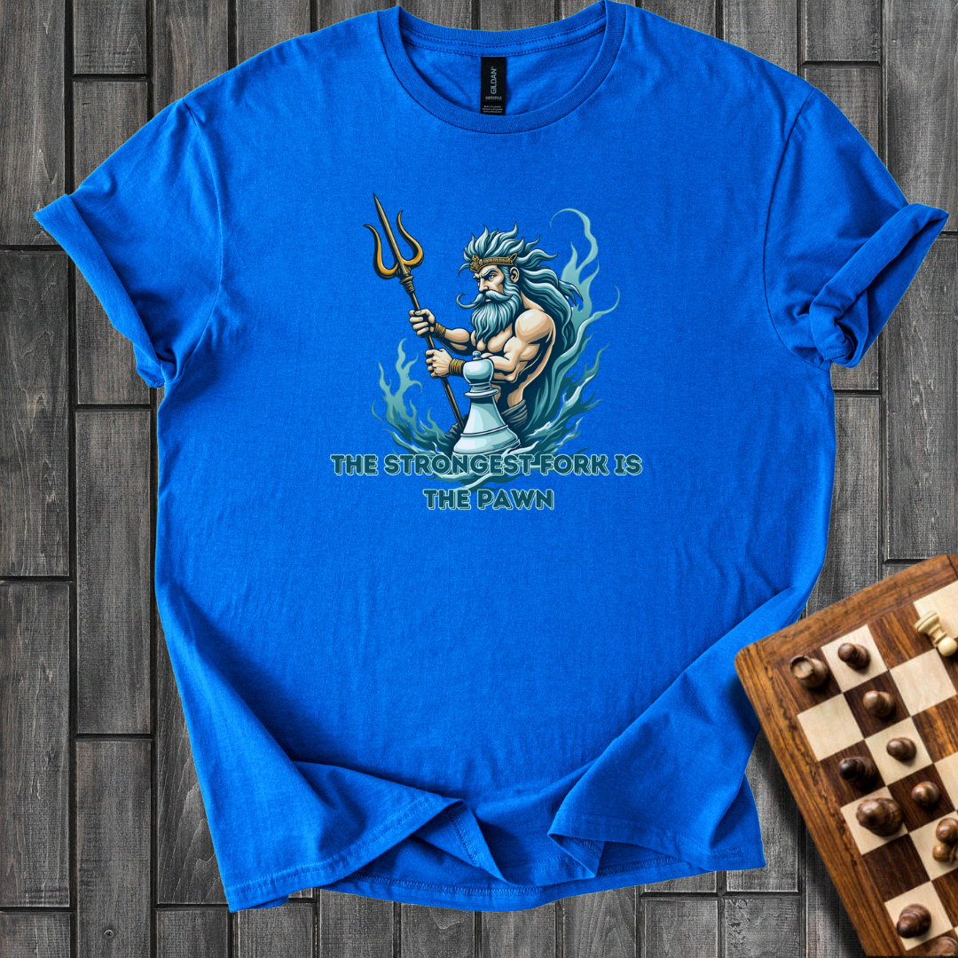 Poseidons Fork Chess T-Shirt