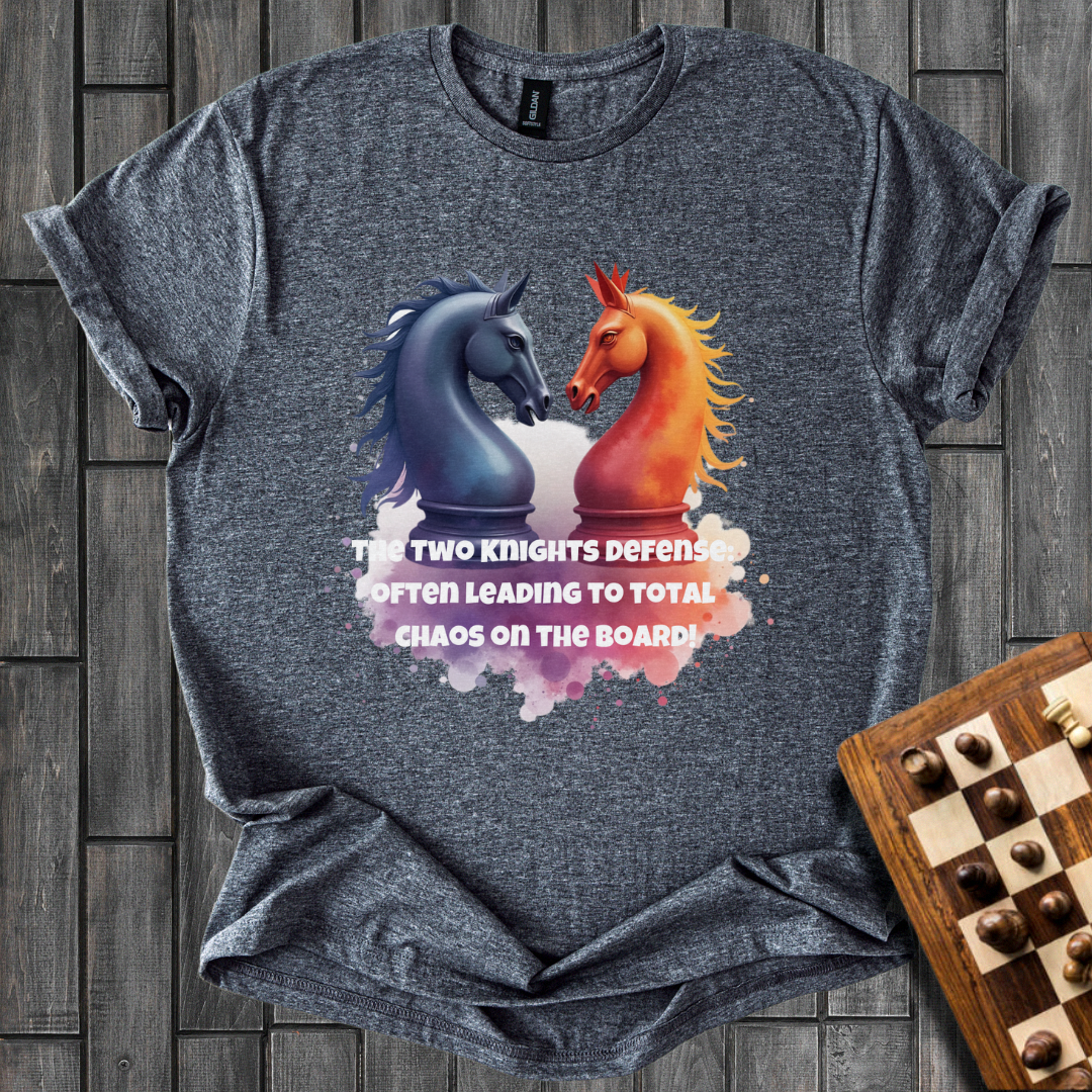 The Two Knights Defense Chess T-Shirt