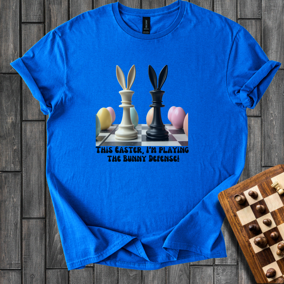 Bunny Defense Chess T-Shirt