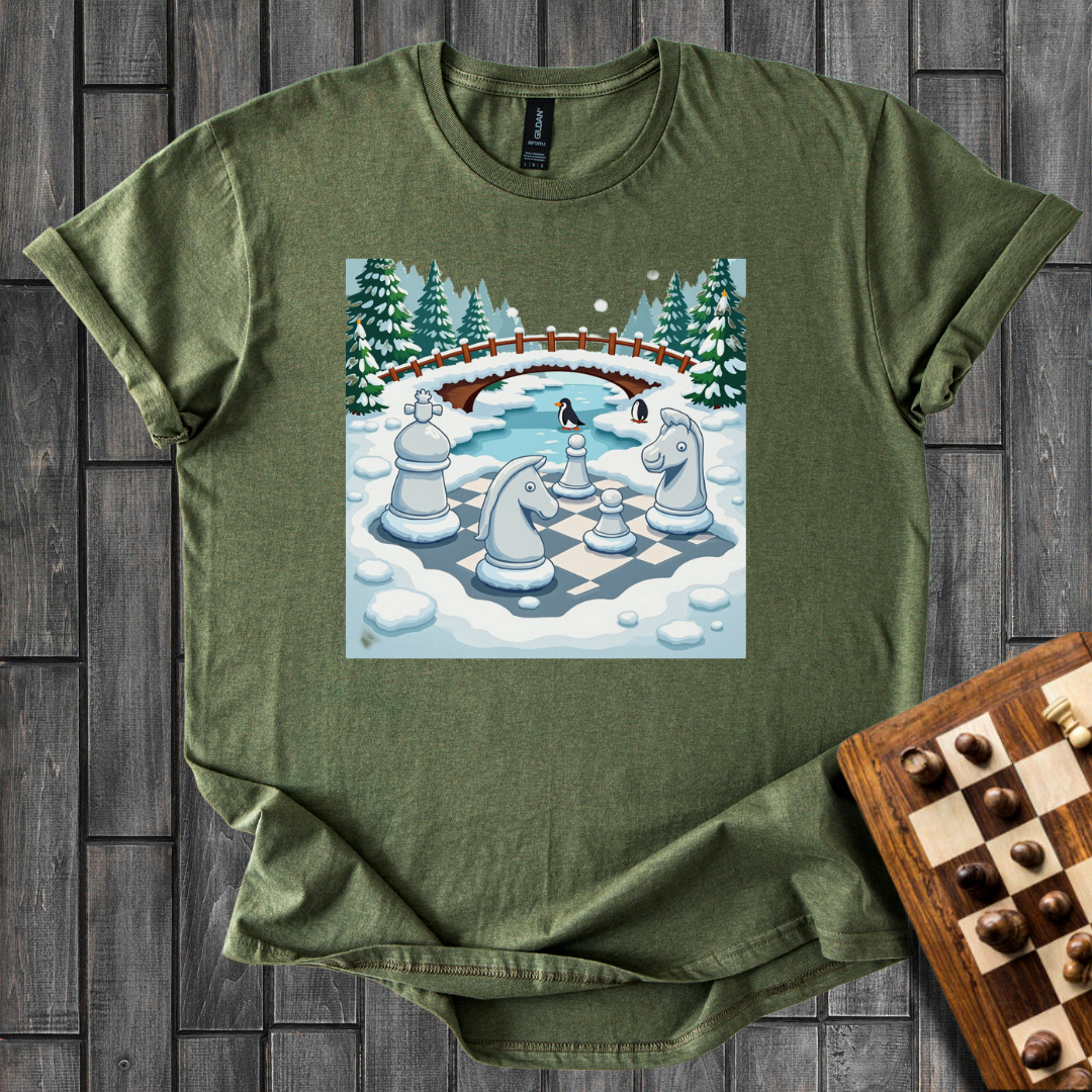 Winter Wonderland Chess T-Shirt