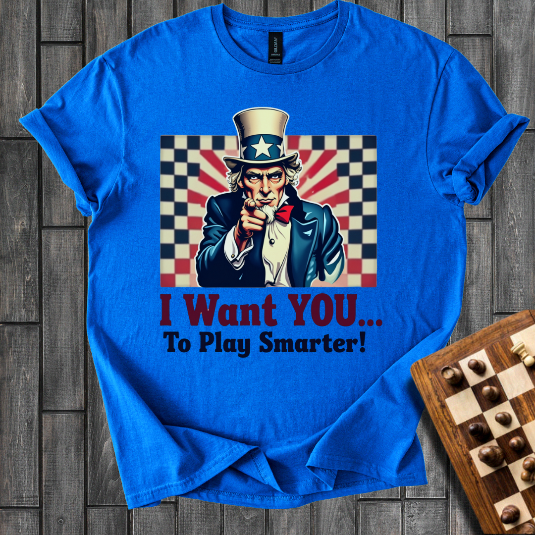Uncle Sam's Advice Chess T-Shirt