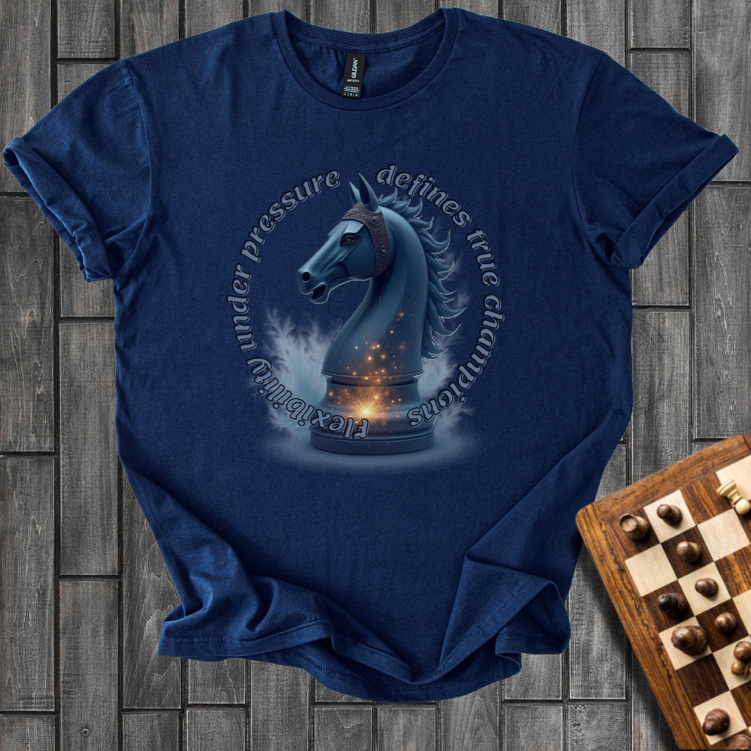 Cosmic Knight Chess T-Shirt