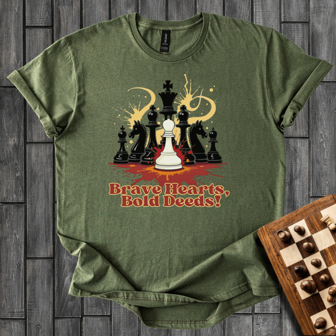 Big Heart Chess T-Shirt