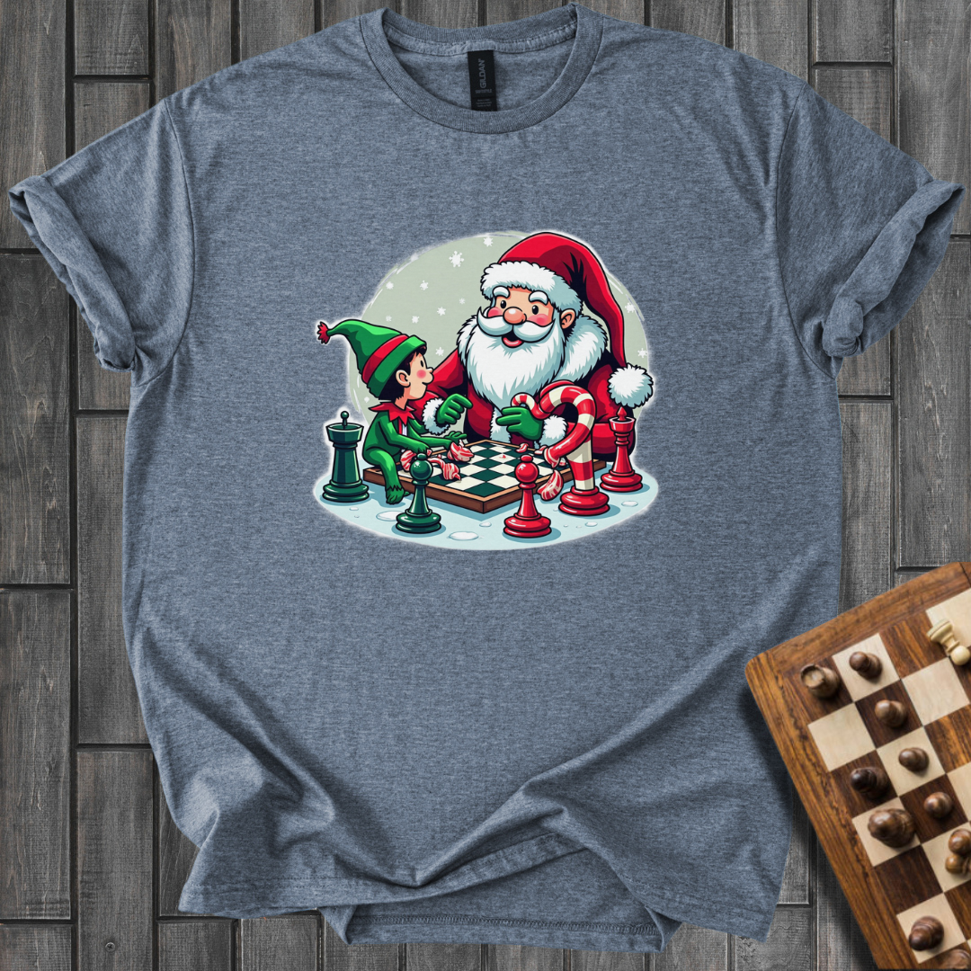 Santa's Wonderland Chess T-Shirt