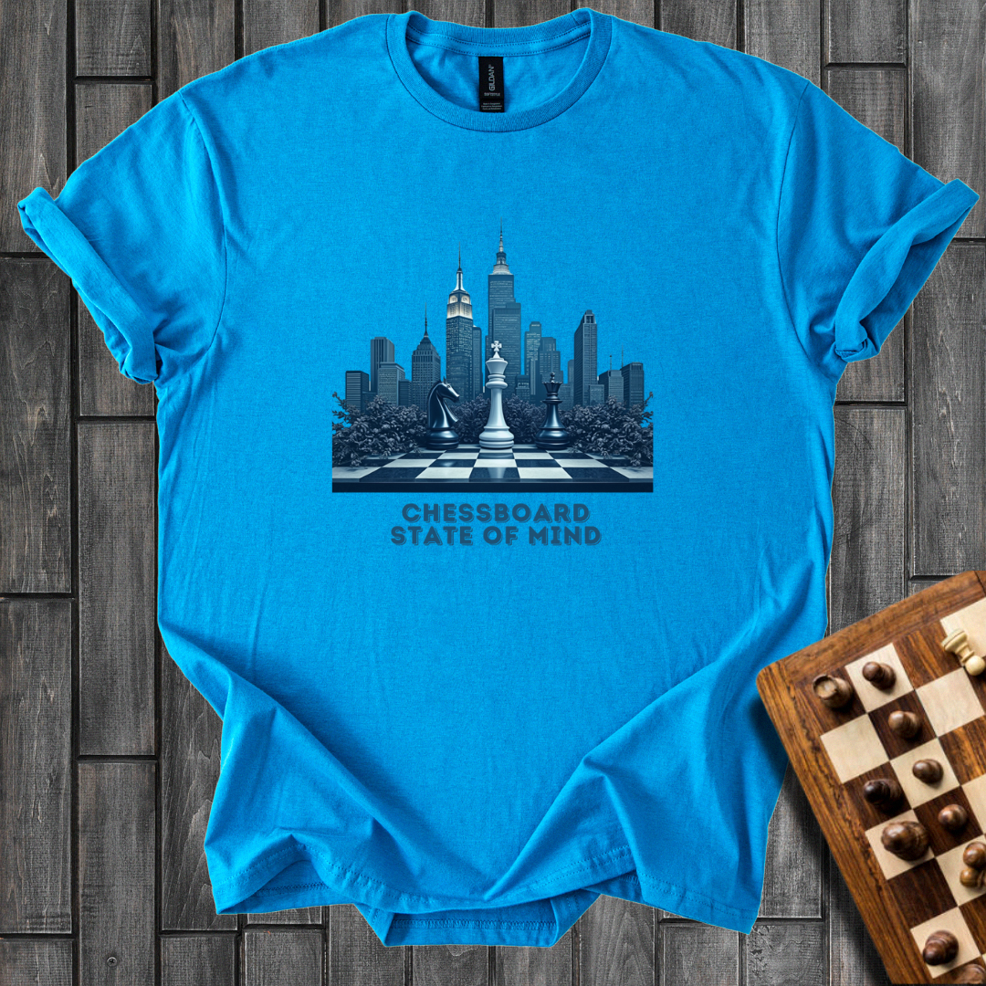 Chessboard State of Mind Chess T-Shirt