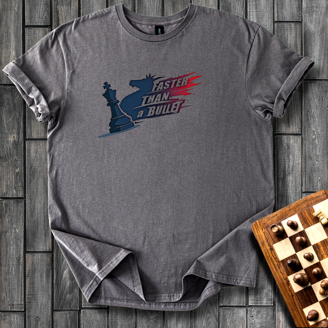 Faster Than a Bullet Chess T-Shirt