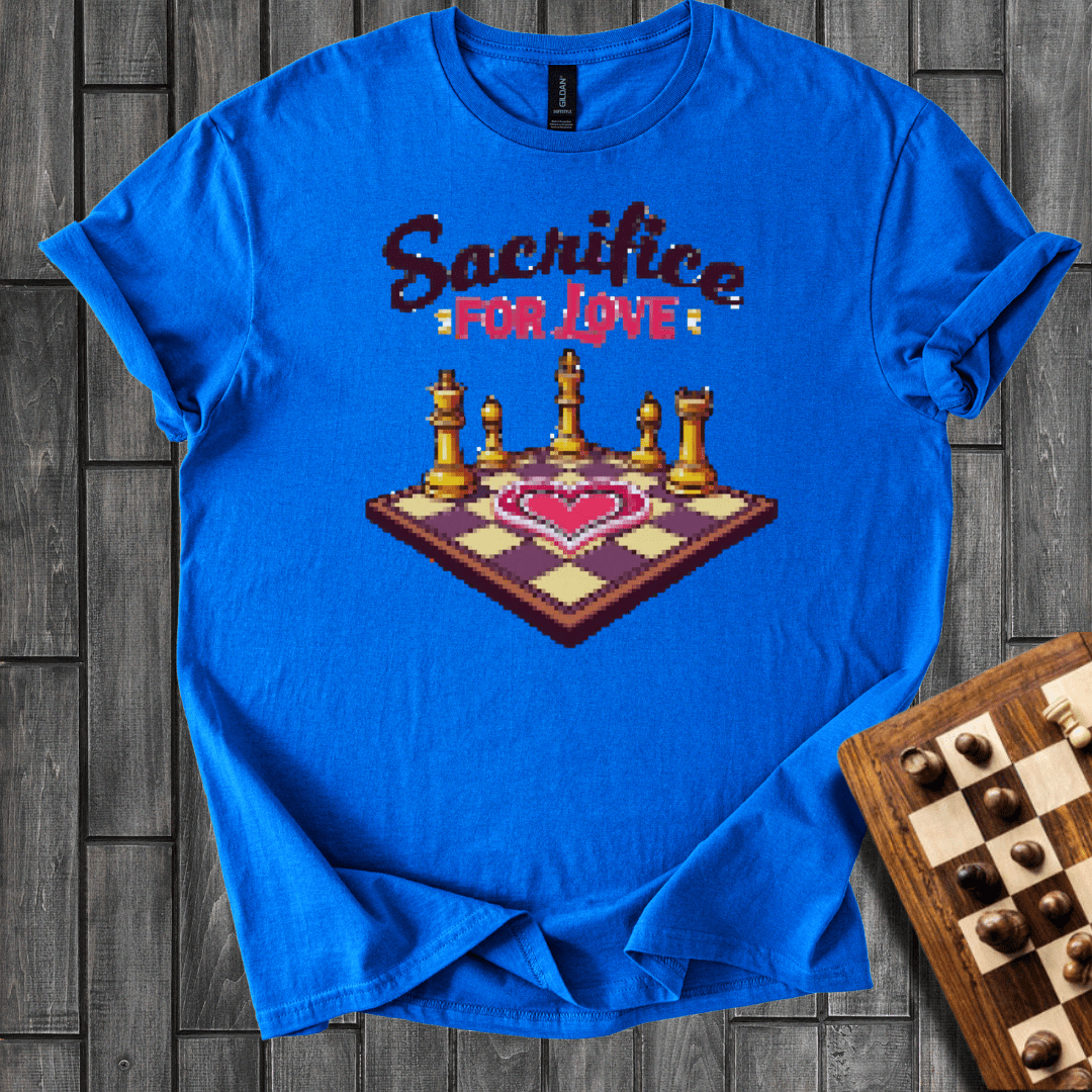 Sacrifice For Love Chess T-Shirt