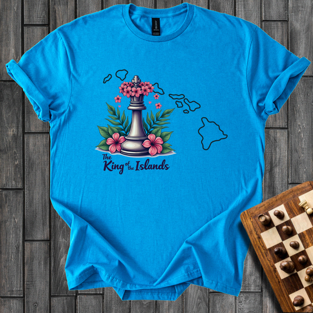 The King Of The Islands Chess T-Shirt
