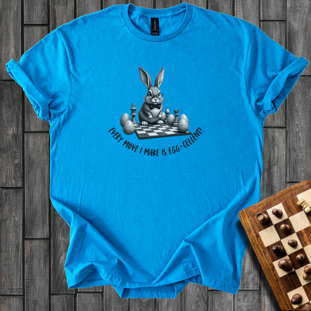 Egg-cellent Move Chess T-Shirt